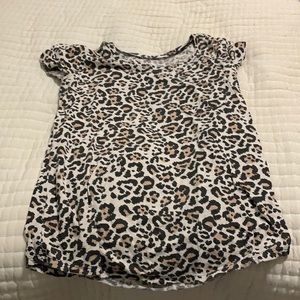 Animal print top